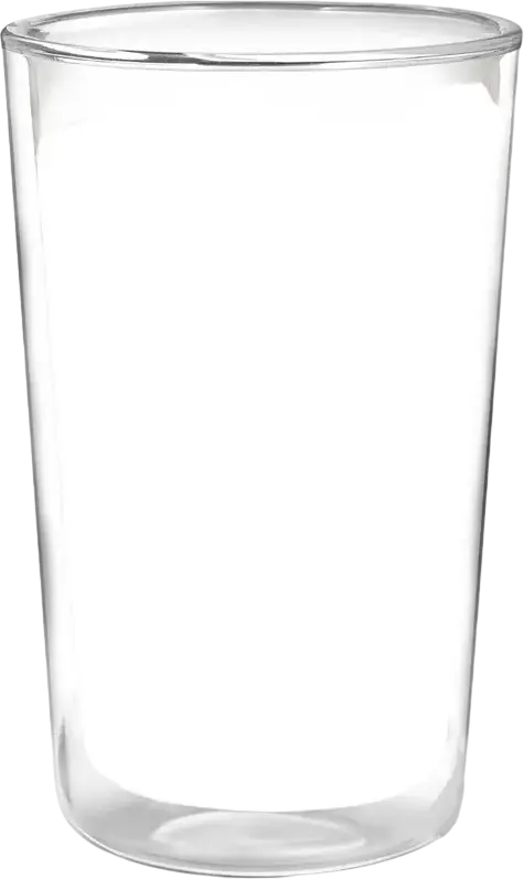 DeLonghi DLSC319 Double Wall Thermal Glasses Set of 2, 480ml Borosilicate Glass, Insulated Hot and Cold Beverage Cups, Dishwasher & Microwave Safe