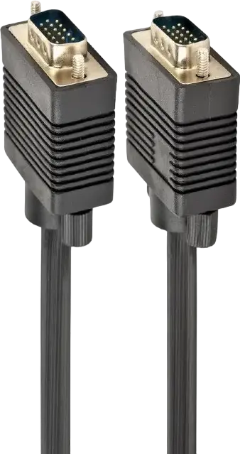 Cablexpert CC-PPVGA-10-B VGA Video Cable 3m Black Gold-plated HD15M to HD15M Dual-shielded 1080p with Ferrite Cores