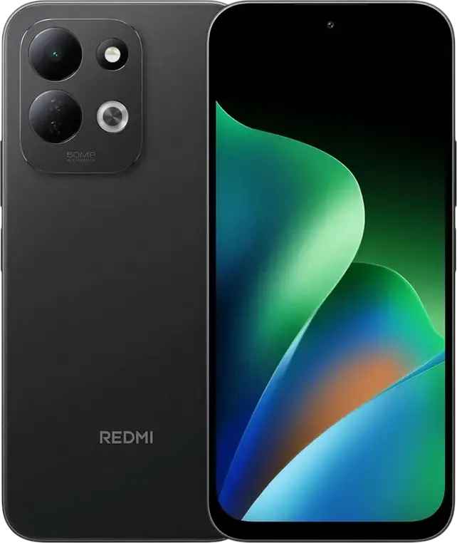 Смартфон Xiaomi Redmi 17 4G, экран 6.9 дюйма 120Гц IPS LCD, Helio G91 Ultra, память 128ГБ, аккумулятор 7500мАч, быстрая зарядка 45Вт, камера 50МП, IP64, Черный