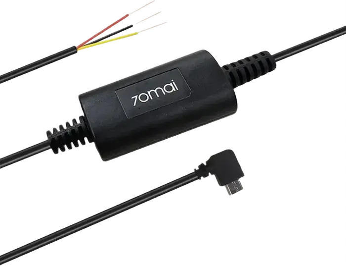 Kit Cablu Alimentare 70mai Midrive UP03 pentru Supraveghere Parcare 24h, USB Type-C, Protectie Voltaj Scadut pentru A810, A510, A500S, Omni, M500, M3