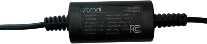 Kit Cablu Alimentare 70mai Midrive UP03 pentru Supraveghere Parcare 24h, USB Type-C, Protectie Voltaj Scadut pentru A810, A510, A500S, Omni, M500, M3