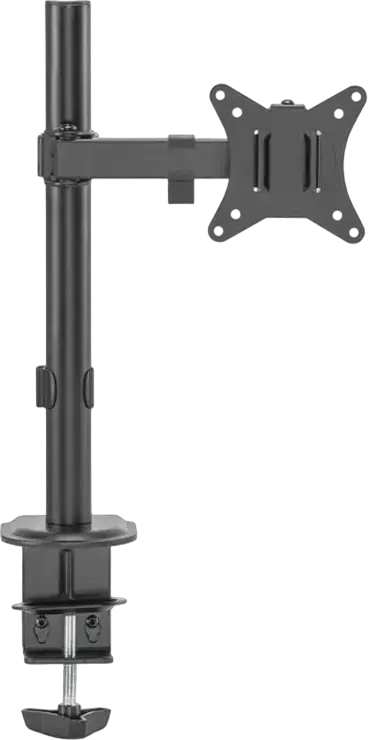 Suport Monitor Gembird MA-D1-03 pentru ecrane de 17-32 inch, VESA 75x75 100x100, Structura din Otel, Capacitate Maxima 9kg, Management Caburi, Negru