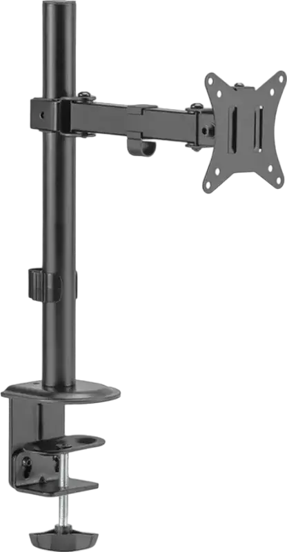 Suport Monitor Gembird MA-D1-03 pentru ecrane de 17-32 inch, VESA 75x75 100x100, Structura din Otel, Capacitate Maxima 9kg, Management Caburi, Negru