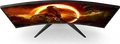 AOC C32G2ZE/BK Gaming Monitor 31.5 inch Curved 1500R VA FHD 1920x1080 240Hz 0.5ms MPRT FreeSync Premium HDMI DisplayPort Black/Red