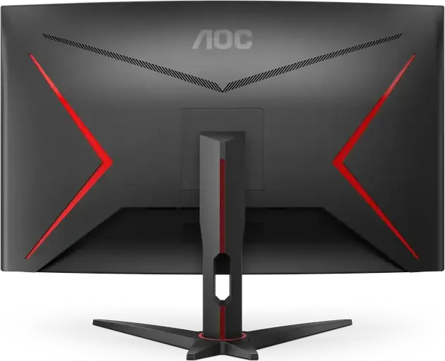 AOC C32G2ZE/BK Gaming Monitor 31.5 inch Curved 1500R VA FHD 1920x1080 240Hz 0.5ms MPRT FreeSync Premium HDMI DisplayPort Black/Red
