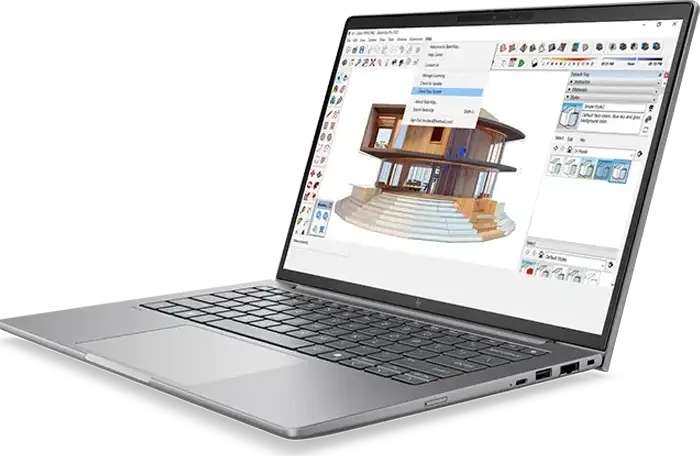 Мобильная рабочая станция HP ZBook 8 G2a, AMD Ryzen AI 9 HX PRO 470, 32GB DDR5 RAM, SSD 1TB, Экран 14" WQXGA IPS 120Гц Anti-Glare, Windows 11 Pro, Серый Алюминий