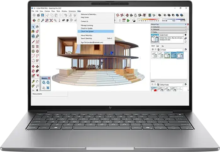 Мобильная рабочая станция HP ZBook 8 G2a, AMD Ryzen AI 9 HX PRO 470, 32GB DDR5 RAM, SSD 1TB, Экран 14" WQXGA IPS 120Гц Anti-Glare, Windows 11 Pro, Серый Алюминий