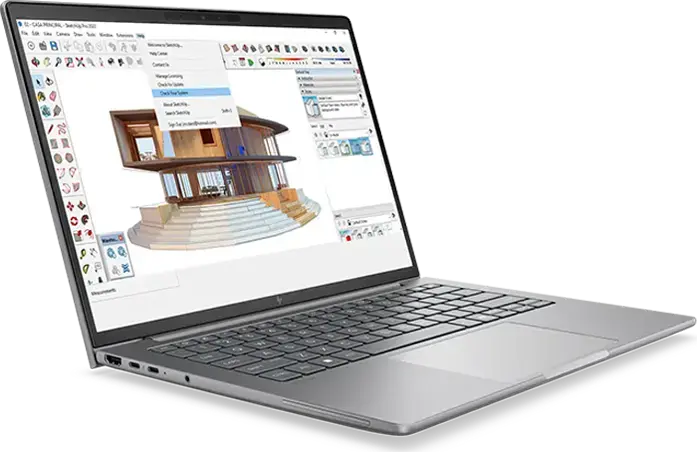 Мобильная рабочая станция HP ZBook 8 G2a, AMD Ryzen AI 9 HX PRO 470, 32GB DDR5 RAM, SSD 1TB, Экран 14" WQXGA IPS 120Гц Anti-Glare, Windows 11 Pro, Серый Алюминий