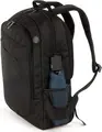 Rucsac Laptop Tucano Lato BKLAS15 pentru Laptopuri de 15.6 inch si MacBook Pro 16, Poliester Reciclat Rezistent la Apa, Curea Trolley, Negru