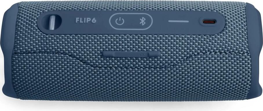 Difuzor Portabil Bluetooth JBL Flip 6, Rezistenta la Apa si Praf IP67, Putere de Iesire 30W, Baterie 12h, PartyBoost, Albastru, 17.8 x 6.8 x 7.2 cm