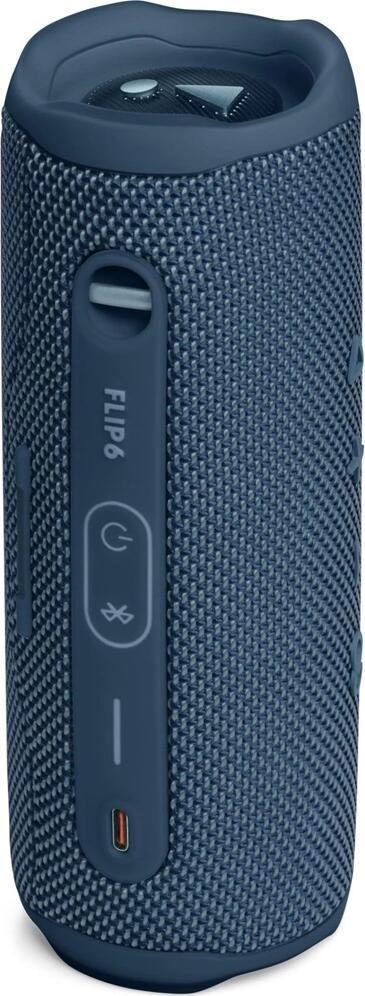 Difuzor Portabil Bluetooth JBL Flip 6, Rezistenta la Apa si Praf IP67, Putere de Iesire 30W, Baterie 12h, PartyBoost, Albastru, 17.8 x 6.8 x 7.2 cm