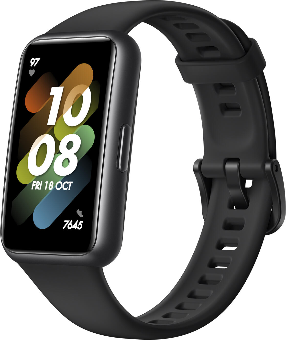 Huawei Band 7 Smart Fitness Tracker, 1.47-inch AMOLED Display, Heart Rate and SpO2 Monitoring, 96 Workout Modes, 5 ATM Water Resistant, 14-Day Battery