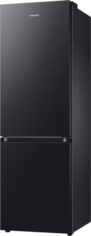 Samsung RB34C600EBN/EF Freestanding Fridge-Freezer, 344L Net Volume, No Frost, SpaceMax, Digital Inverter, SmartThings, Black, 185.3 cm Height