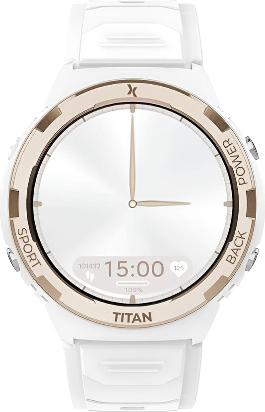 Smartwatch Maxcom Titan Valkiria FW100, Ecran AMOLED Rotund 1.3", Carcasă Metalic, Curea Silicon, Rezistență Apă IP69K 5ATM, Monitorizare Sănătate și Sport