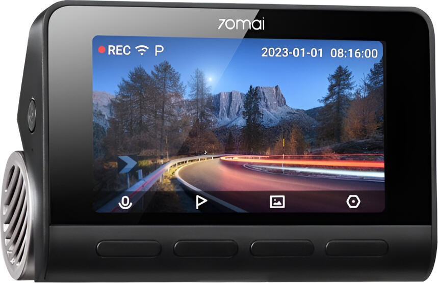 Автомобильный видеорегистратор 70mai Dash Cam A810 4K Ultra HD, сенсор Sony STARVIS 2 IMX678, HDR Night Owl Vision, встроенный GPS, ADAS, Wi-Fi, угол 150°