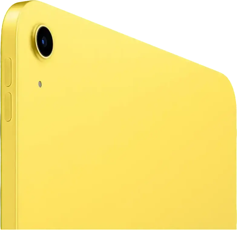 Apple iPad 11 (2025) 11th Gen Tablet, 11-inch Liquid Retina Display, A16 Bionic Chip, 6GB RAM, 256GB Storage, 12MP Camera, iPadOS 18, USB-C, Yellow