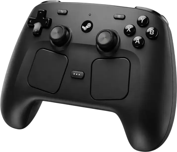 Gamepad Valve Steam Controller, Negru