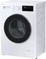 Samsung WW80FG3M05AWLF Front-Loading Washing Machine, 8kg Capacity, Digital Inverter Motor, 1400 rpm, Energy Class A, Hygiene Steam, White/Black