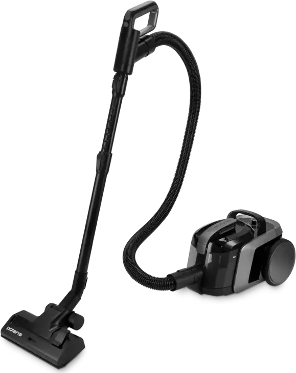 Polaris PVC1909 Cyclonic Vacuum Cleaner, 2200W, 650 AW Suction, 3L Container, HEPA 10 Filter, Turbo Cyclone Technology, Graphite