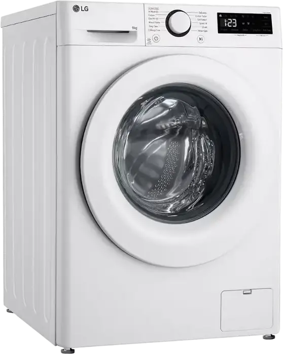 Masina de spalat rufe LG F4WR509SWW cu incarcare frontala, 9kg, AI DD, Inverter Direct Drive, Curatare cu Abur, 1400 rpm, Clasa Energetica A, Alb