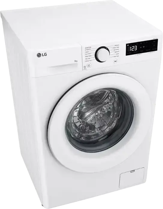 Masina de spalat rufe LG F4WR509SWW cu incarcare frontala, 9kg, AI DD, Inverter Direct Drive, Curatare cu Abur, 1400 rpm, Clasa Energetica A, Alb