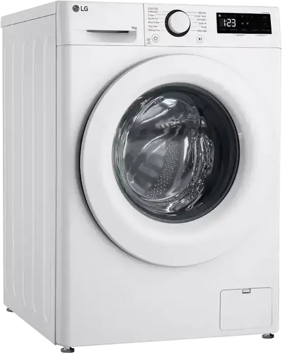 Masina de spalat rufe LG F4WR509SWW cu incarcare frontala, 9kg, AI DD, Inverter Direct Drive, Curatare cu Abur, 1400 rpm, Clasa Energetica A, Alb
