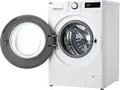 Masina de spalat rufe LG F4WR509SWW cu incarcare frontala, 9kg, AI DD, Inverter Direct Drive, Curatare cu Abur, 1400 rpm, Clasa Energetica A, Alb