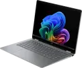 Laptop 2-in-1 HP OmniBook X Flip 14-fk0000ci, AMD Ryzen AI 7 350, 32GB LPDDR5x, 1TB SSD, Ecran 14" 3K OLED Touch, Wi-Fi 7, Windows 11 Home, Meteor Silver