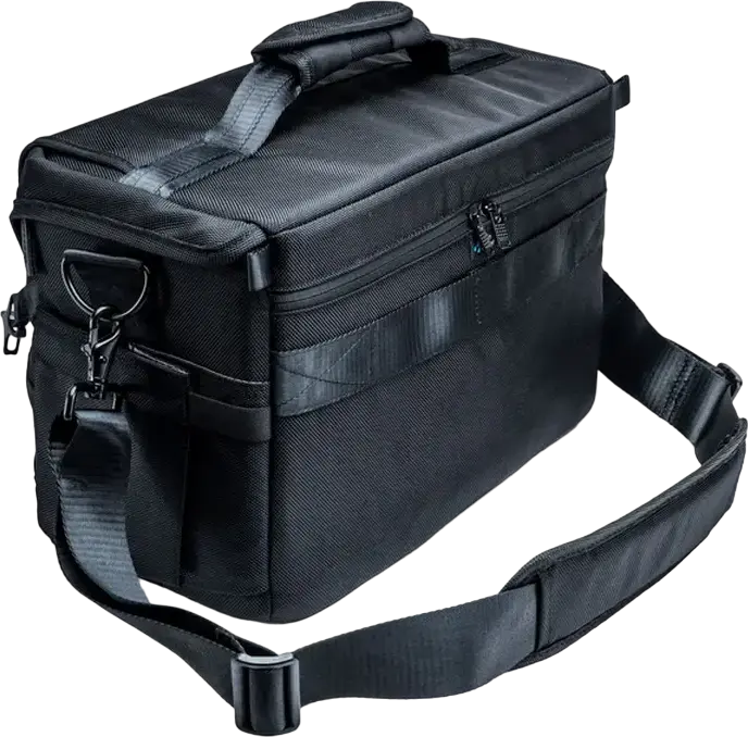 Vanguard VEO SELECT 36S Black Shoulder Bag, 15L Capacity, for 1-2 DSLR/Mirrorless Cameras, 3-5 Lenses, 13" Laptop, 9.7" Tablet, Water-Resistant with Rain Cover