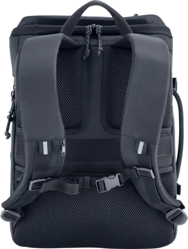 Рюкзак HP Travel 25 6B8U5AA для ноутбуков до 15.6 дюймов, расширяемый объем 25-30 л, водостойкий полиэстер, Blue Night, с креплением для чемодана