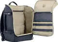 Рюкзак HP Travel 25 6B8U5AA для ноутбуков до 15.6 дюймов, расширяемый объем 25-30 л, водостойкий полиэстер, Blue Night, с креплением для чемодана