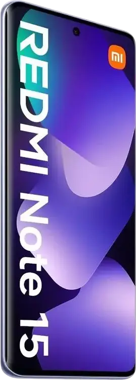 Смартфон Xiaomi Redmi Note 15 4G, 8 ГБ ОЗУ, 256 ГБ ПЗУ, OLED-дисплей 6.77 дюйма, процессор MediaTek Helio G100, основная камера 108 МП, аккумулятор 6000 мАч, защита IP64