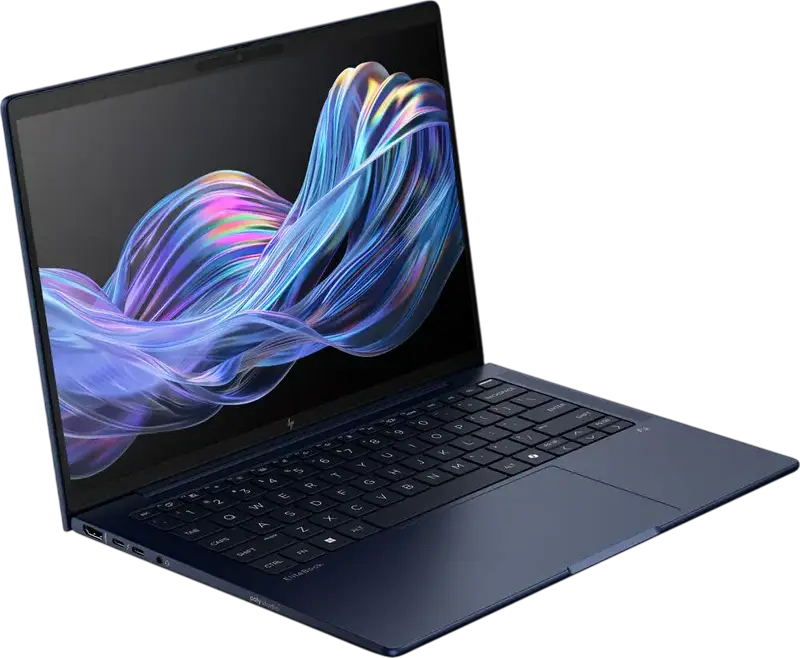 Laptop HP EliteBook X G1i 14 AI, Intel Core Ultra 7 258V, 32GB LPDDR5x, 2TB SSD, 14" WUXGA 120Hz IPS, Windows 11 Pro, Aliaj Magneziu, Copilot+ PC