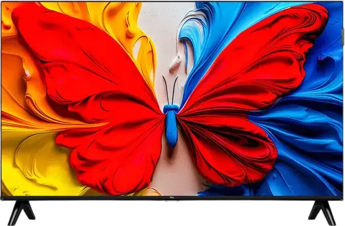 43" QLED SMART TV TCL 43V5C, 1920x1080 FHD, Google TV, Negru