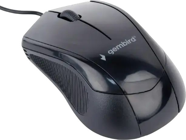 Mouse Gembird MUS-3B-02, Negru
