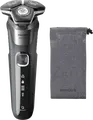 Philips Series 5000 S5887/10 Rotary Shaver, SkinIQ Technology, SteelPrecision Blades, 360-D Flexing Heads, Wet & Dry, Li-Ion Battery, Grey