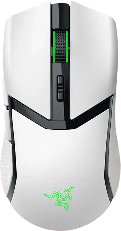 Razer Cobra Pro Wireless Gaming Mouse, Focus Pro 30K Optical Sensor, 30,000 DPI, Optical Switches Gen-3, Chroma RGB, HyperSpeed, Bluetooth, White
