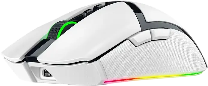 Razer Cobra Pro Wireless Gaming Mouse, Focus Pro 30K Optical Sensor, 30,000 DPI, Optical Switches Gen-3, Chroma RGB, HyperSpeed, Bluetooth, White