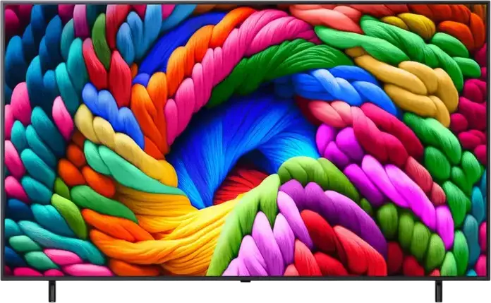 LG 75NANO90A6B Smart TV 75" NanoCell 4K UHD, α7 AI Processor 4K Gen8, webOS 25, HDR10, HLG, HDMI 2.1, Magic Remote, Черный