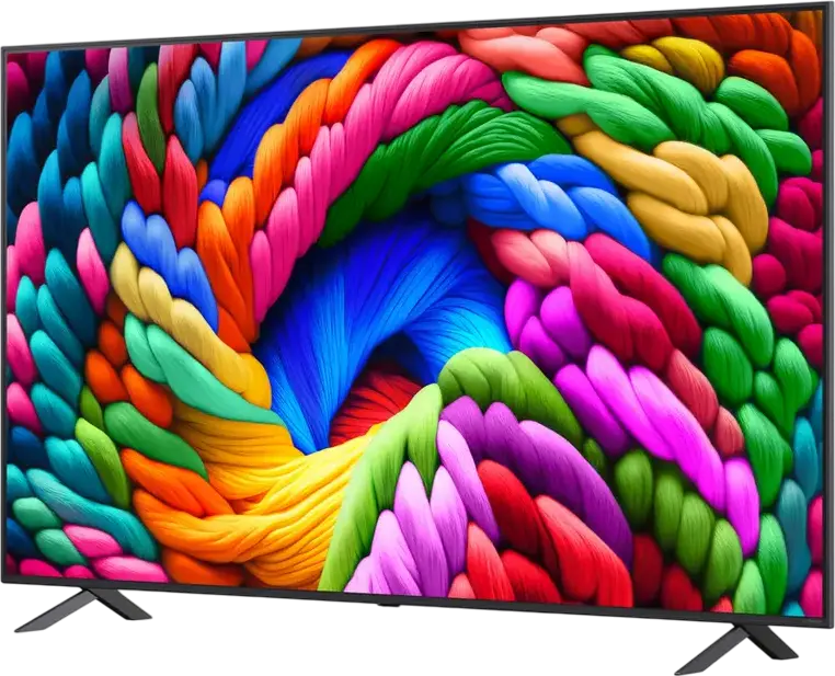 LG 75NANO90A6B Smart TV 75" NanoCell 4K UHD, α7 AI Processor 4K Gen8, webOS 25, HDR10, HLG, HDMI 2.1, Magic Remote, Черный