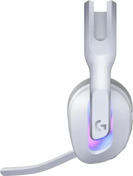 Casca Gaming Wireless Logitech G522 LIGHTSPEED, Alb, Circumaurale Inchise, Bluetooth 5.3, Audio USB, Difuzoare 40mm, RGB LIGHTSYNC, Microfon Detasabil
