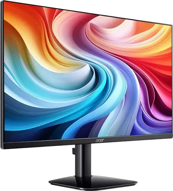 Acer KB242YG0BI 23.8" FHD IPS Monitor, 120Hz Refresh Rate, 4ms Response Time, Adaptive-Sync, HDMI, VGA, VESA Mount, Black