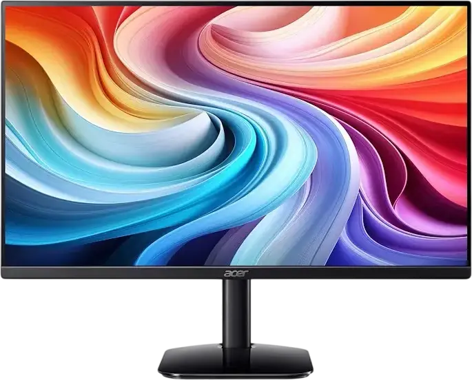 Acer KB242YG0BI 23.8" FHD IPS Monitor, 120Hz Refresh Rate, 4ms Response Time, Adaptive-Sync, HDMI, VGA, VESA Mount, Black