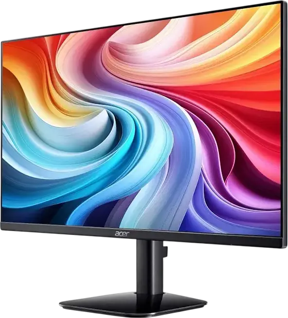 Acer KB242YG0BI 23.8" FHD IPS Monitor, 120Hz Refresh Rate, 4ms Response Time, Adaptive-Sync, HDMI, VGA, VESA Mount, Black