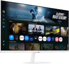 32" Monitor Samsung S32FM703, VA 3840x2160 4K UHD, Alb