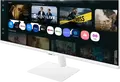 Monitor Smart Samsung S32FM703 M7 32 inch 4K UHD Panou VA HDR10 Tizen OS USB-C 65W Power Delivery HDMI Bluetooth Wi-Fi Difuzoare Integrate Alb