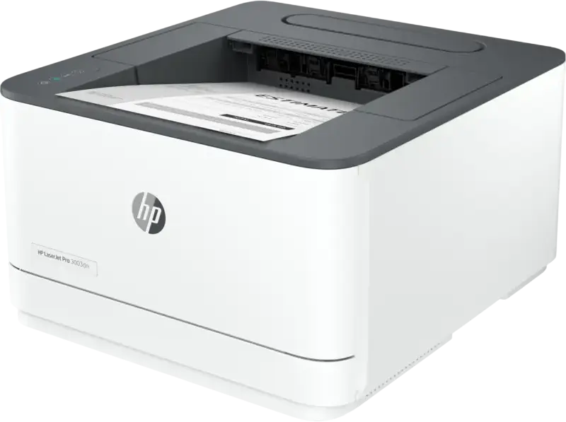 HP LaserJet Pro 3003dn Monochrome Laser Printer, 35 ppm, 1200 x 1200 dpi, Automatic Duplex, Ethernet, USB, A4, White, 3G653A