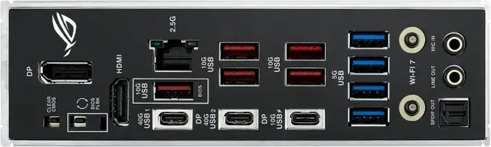Placa de baza ASUS ROG STRIX X870-F GAMING WIFI AM5 AMD X870 ATX DDR5 192GB PCIe 5.0 WiFi 7 Bluetooth 5.4 USB4 Ethernet Intel 2.5Gb