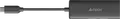 A4Tech DST-40C Hub Docking Station 4-in-1 USB-C, Aliaj Aluminiu, HDMI 4K@30Hz, USB 3.0, USB 2.0, Power Delivery 100W, Gri Cenușiu