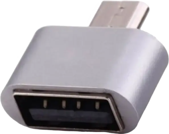 Adaptor OTG Remax RA-OTG Micro-USB la USB Type-A, USB 2.0, Viteza de Transfer 480 MB/s, Argintiu, pentru dispozitive Android, Stickuri USB, Mouse, Tastatura